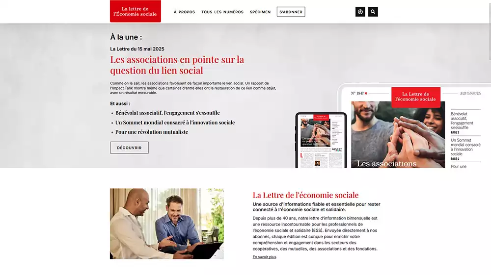 CIEM Digital Website - CIEM project preview